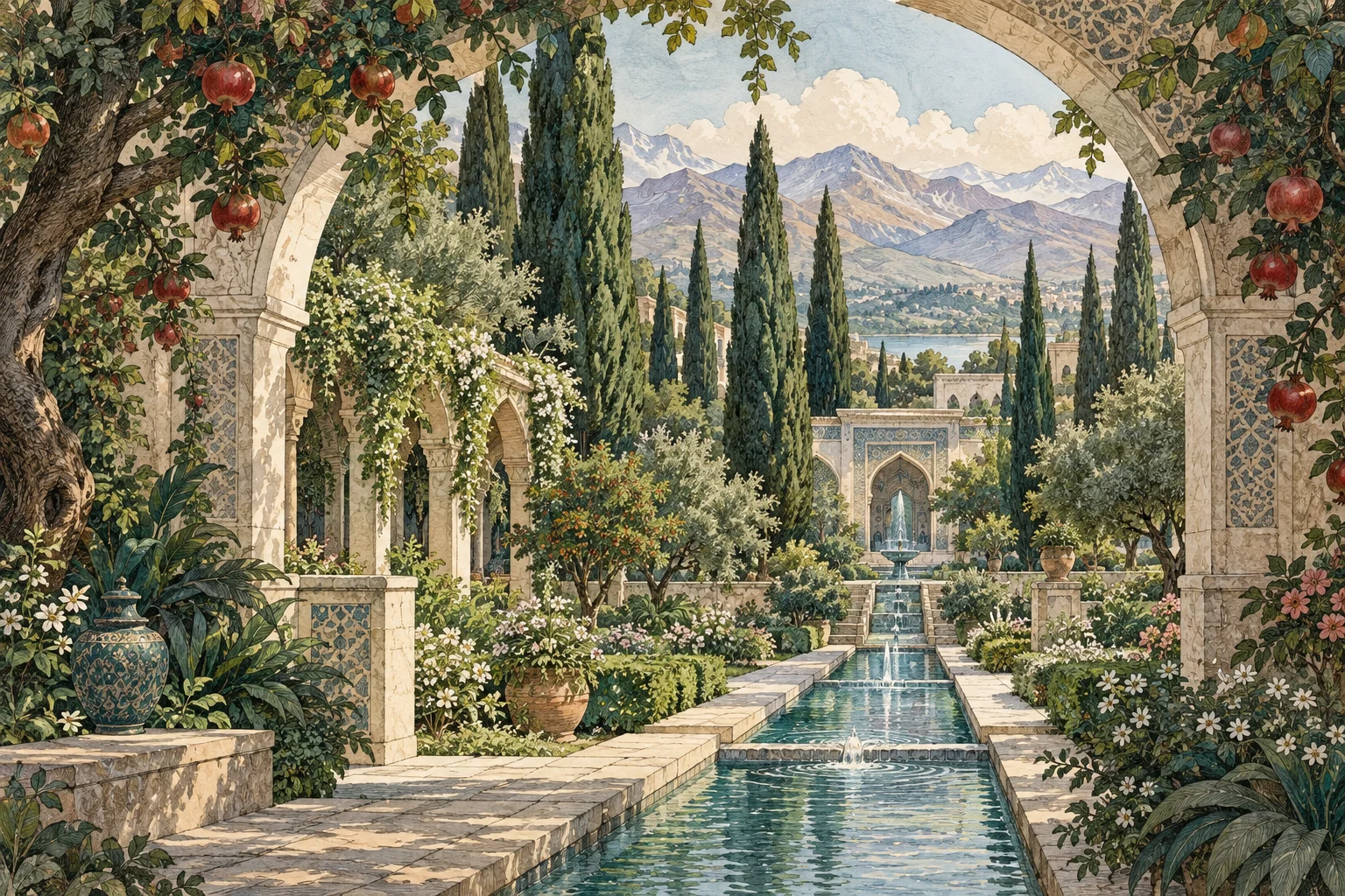 Imagined walled garden